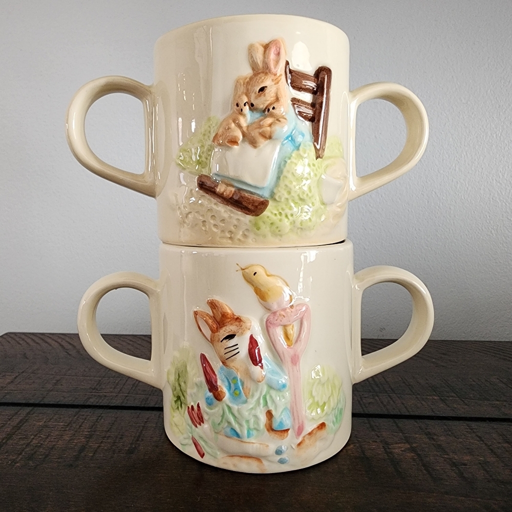 Schmid The Tale of Peter Rabbit 2 Handle Cup Set